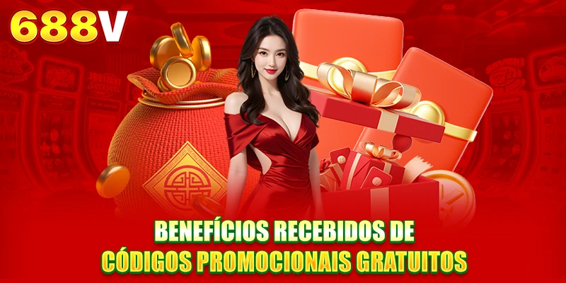Benefícios recebidos de Código de Promoção Grátis