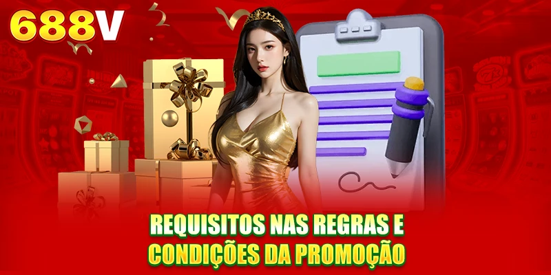 Requisitos nas Regras e Termos das Promoções