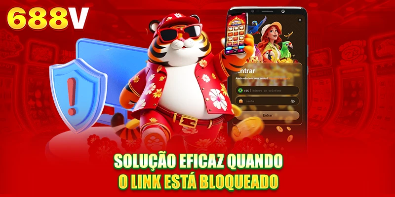 Solução eficaz quando o link está bloqueado