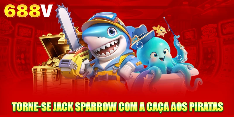 Torne-se Jack Sparrow com a Caça aos Piratas