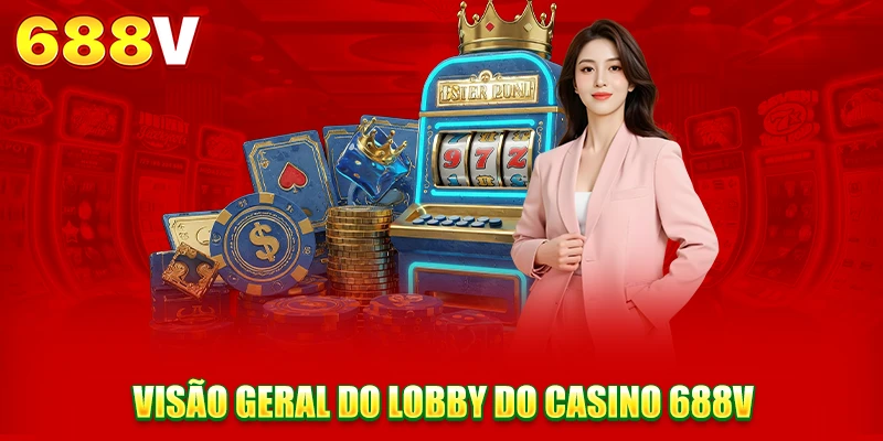 Visão geral do lobby do Casino 688V