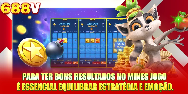 Para ter bons resultados no Mines Jogo, é essencial equilibrar estratégia e emoção