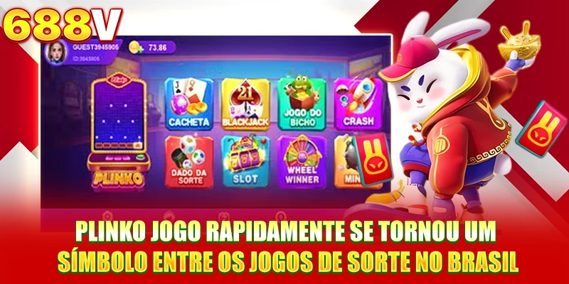Plinko Jogo rapidamente se tornou um símbolo entre os jogos de sorte no Brasil