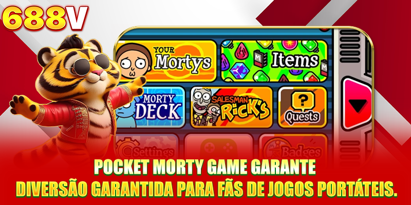 Pocket Morty Game - Aventura Divertida Com Desafios
