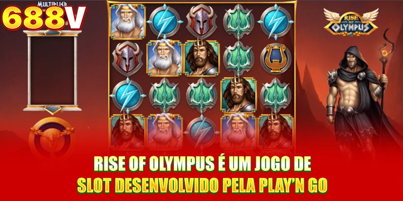 Rise of Olympus é um jogo de caça-níquel criado pela desenvolvedora Play’n GO