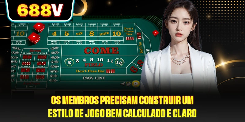 Os membros precisam construir um estilo de jogo bem calculado e claro