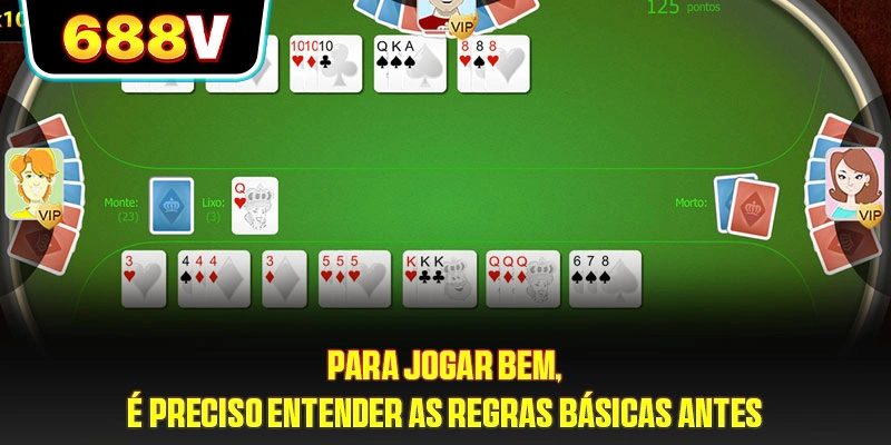 Para jogar bem, é preciso entender as regras básicas antes