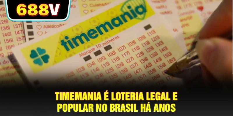 Timemania é loteria legal e popular no Brasil há anos